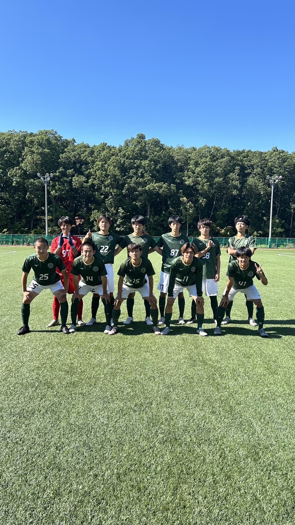 2024年度 第4回全日本大学サッカー新人戦北海道大会第2節