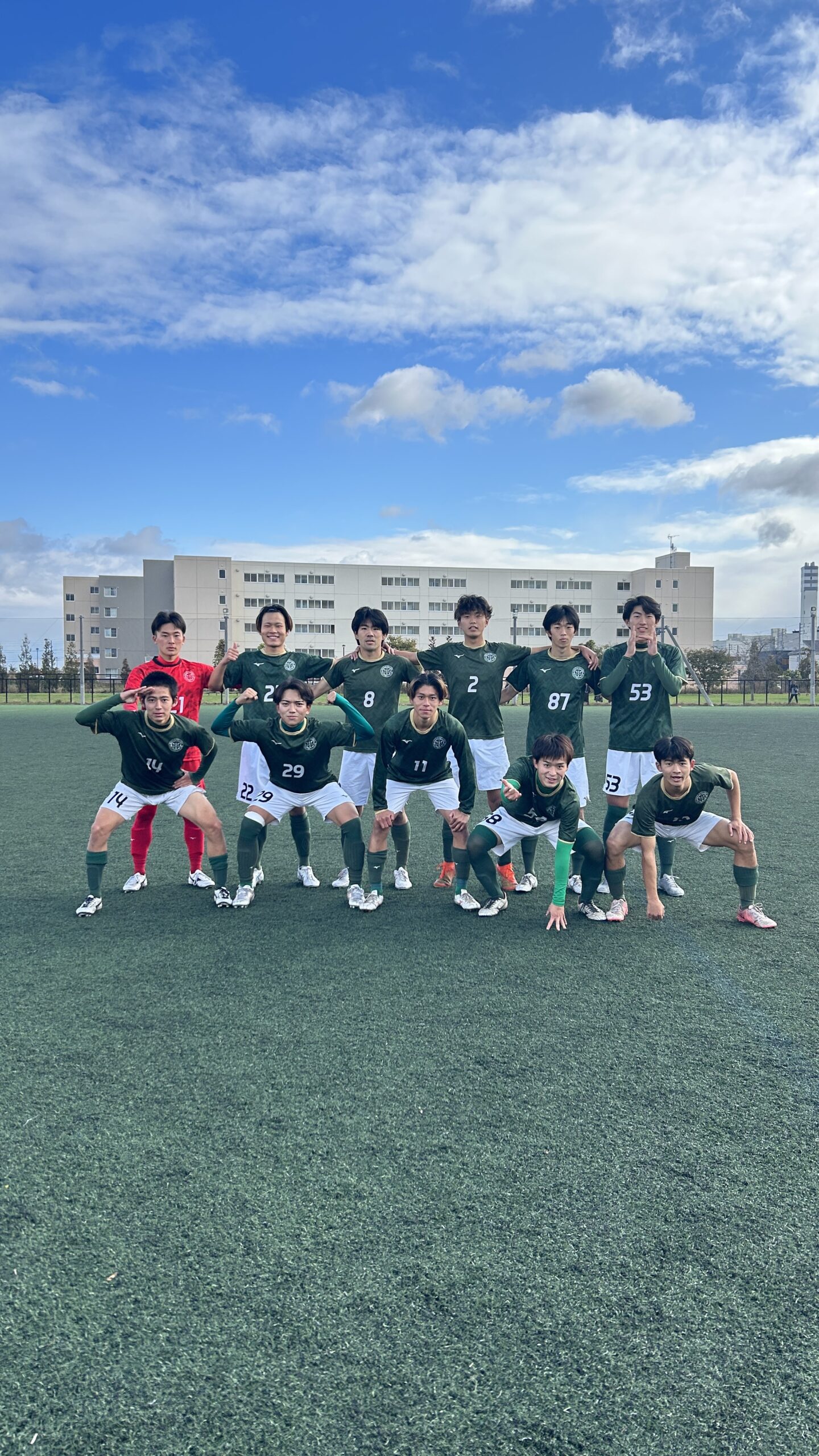 2024年度 第4回全日本大学サッカー新人戦北海道大会決勝トーナメント1回戦